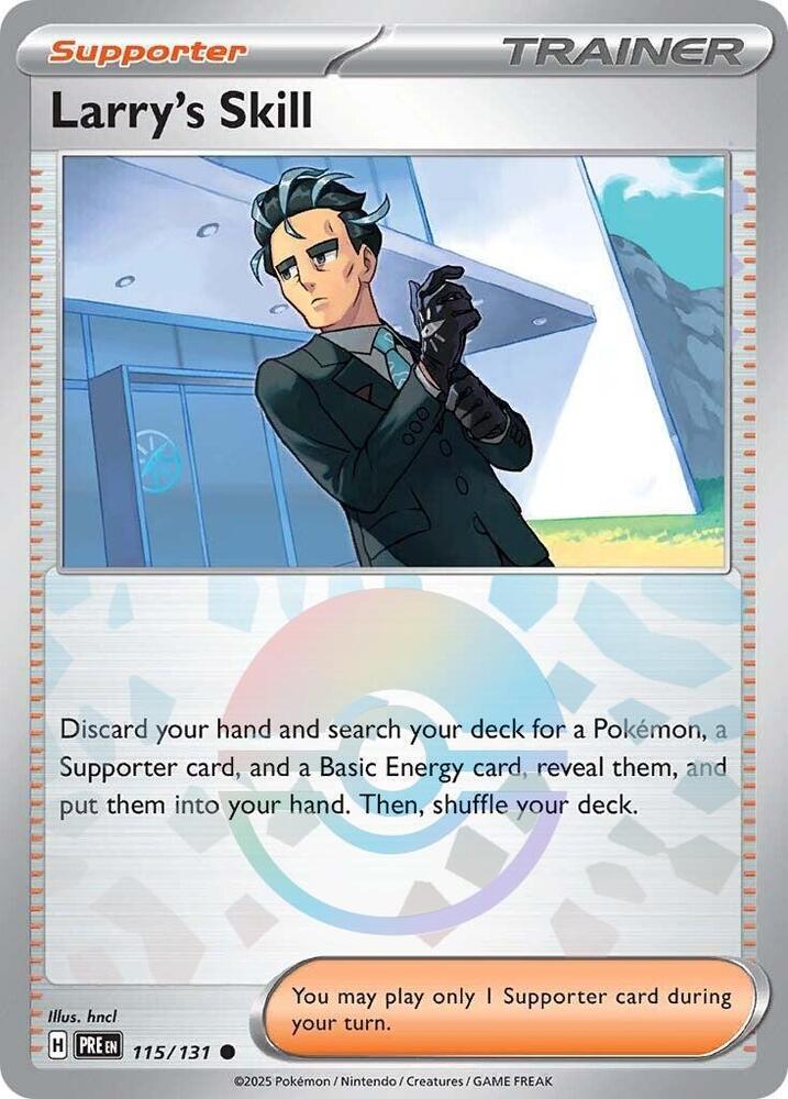 Larry's Skill - 115/131 (Poke Ball Pattern)