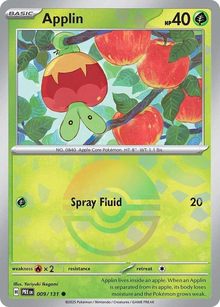Applin (Poke Ball Pattern)
