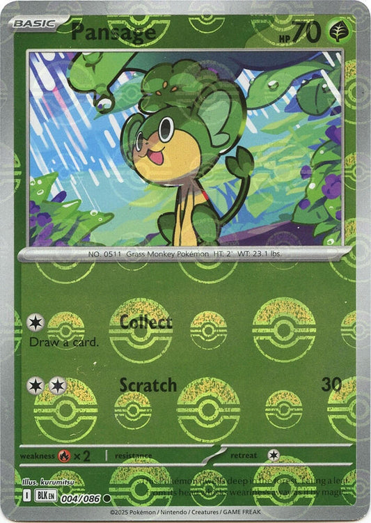 Pansage (Poke Ball Pattern)