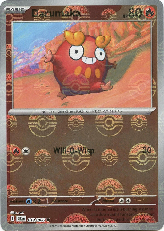 Darumaka (Poke Ball Pattern)