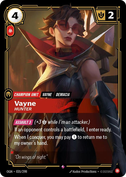 Vayne, Hunter