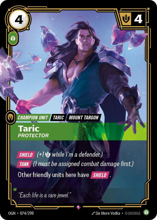 Taric, Protector