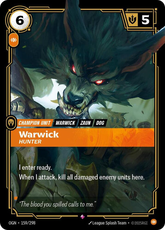 Warwick, Hunter