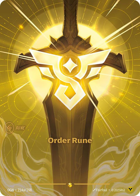 Order Rune (Alternate Art)