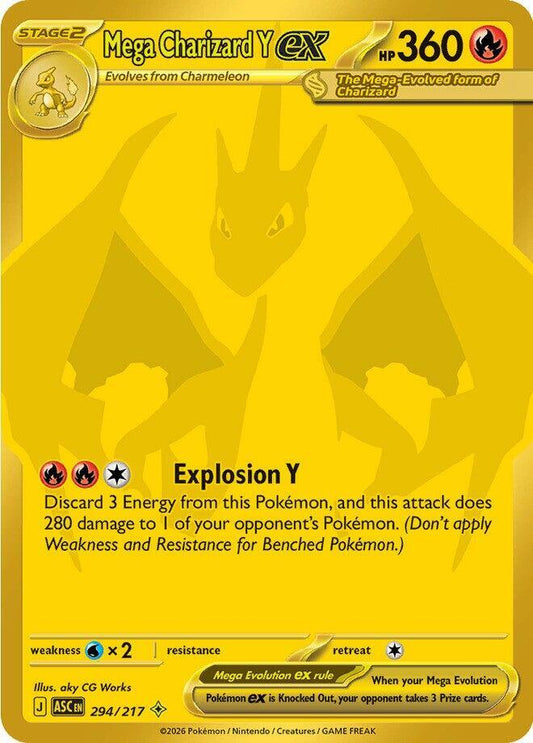 Mega Charizard Y ex - 294/217