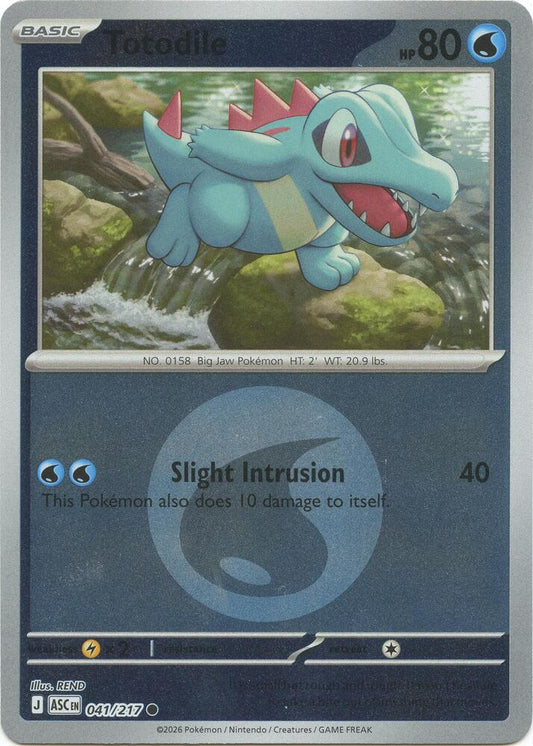Totodile (Energy Symbol Pattern)