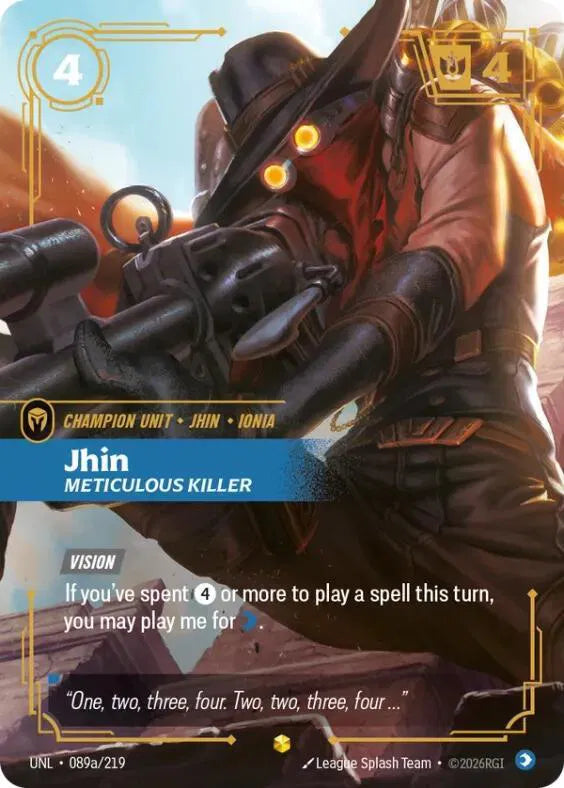 Jhin - Meticulous Killer